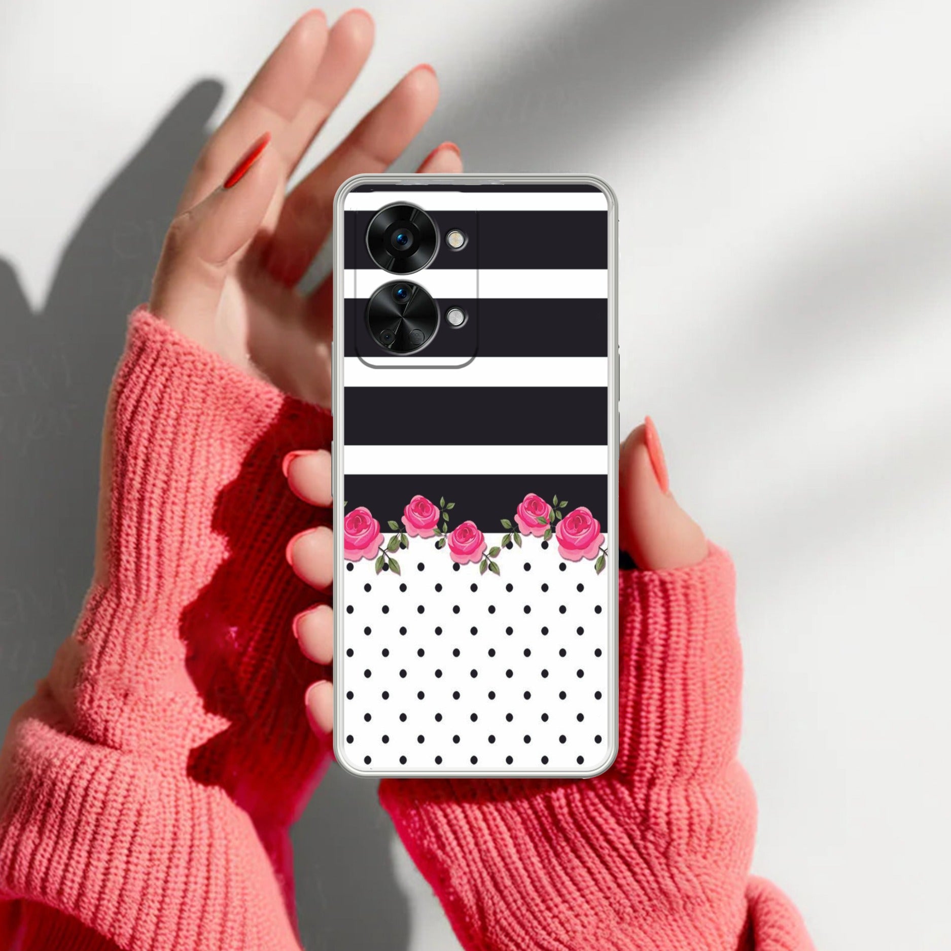 Elegant Rose Parad Anti Yellow Case For OnePlus Nord 2T 5G