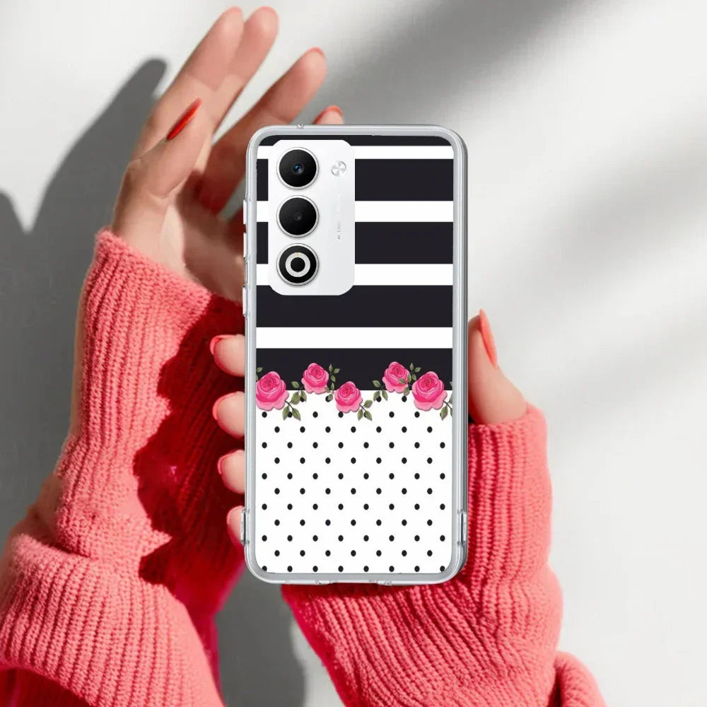 Elegant Rose Parad Anti Yellow Case For Oppo A5 5G