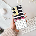 Elegant Rose Parad Anti Yellow Case For Oppo A59 5G
