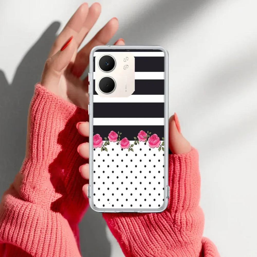Elegant Rose Parad Anti Yellow Case For Oppo A5X 5G