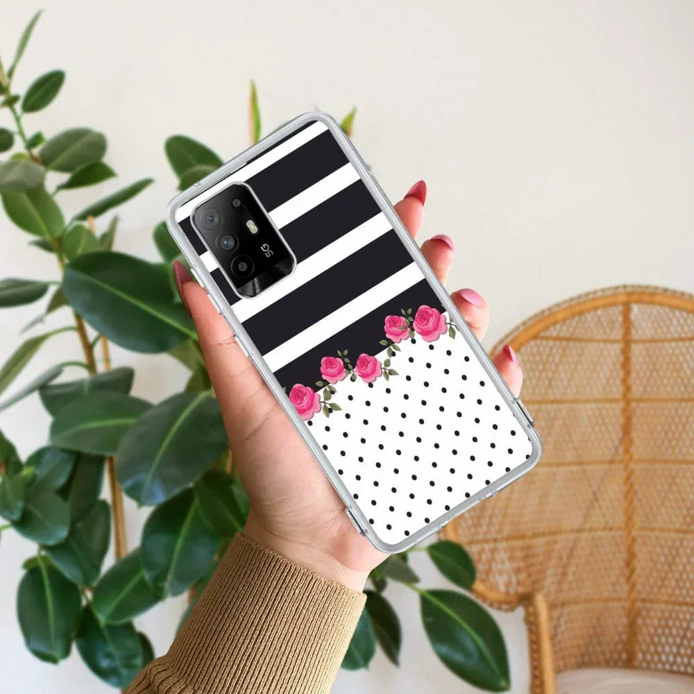 Elegant Rose Parad Anti Yellow Case For Oppo F19 Pro