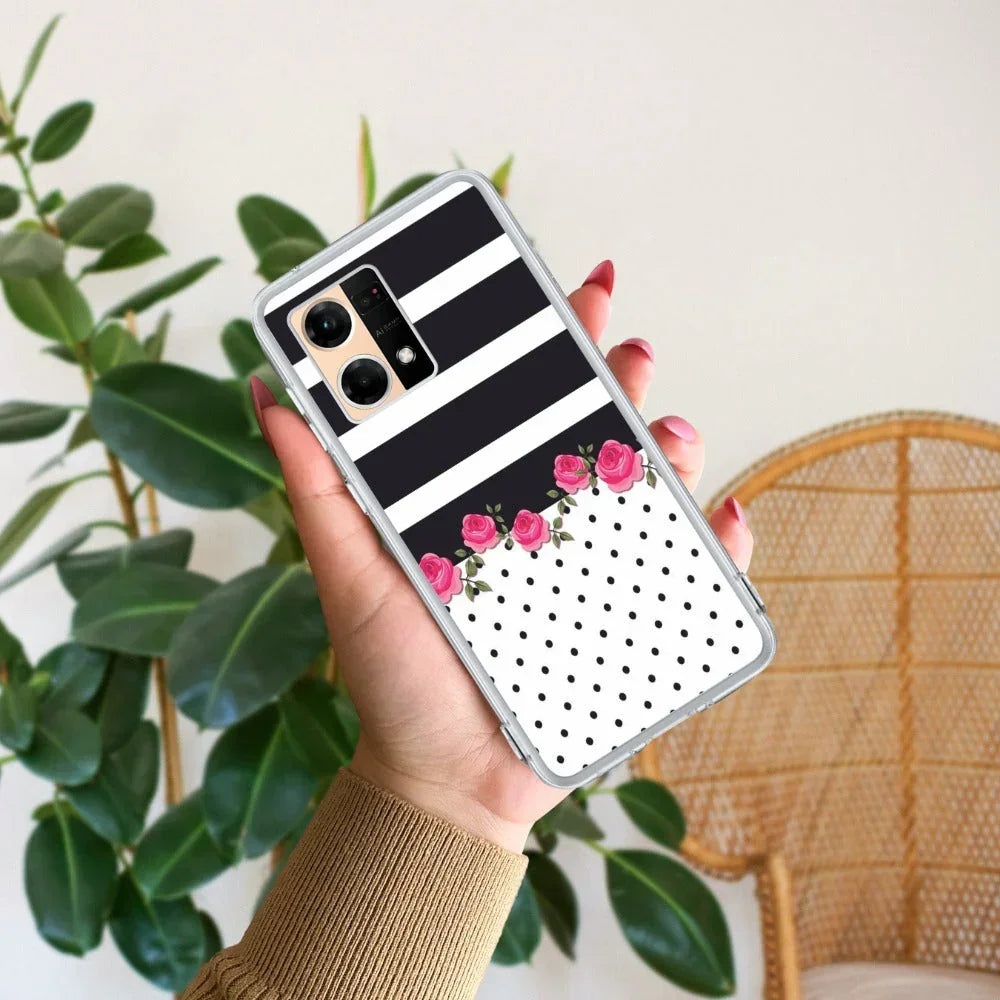 Elegant Rose Parad Anti Yellow Case For Oppo F21 Pro (4G)