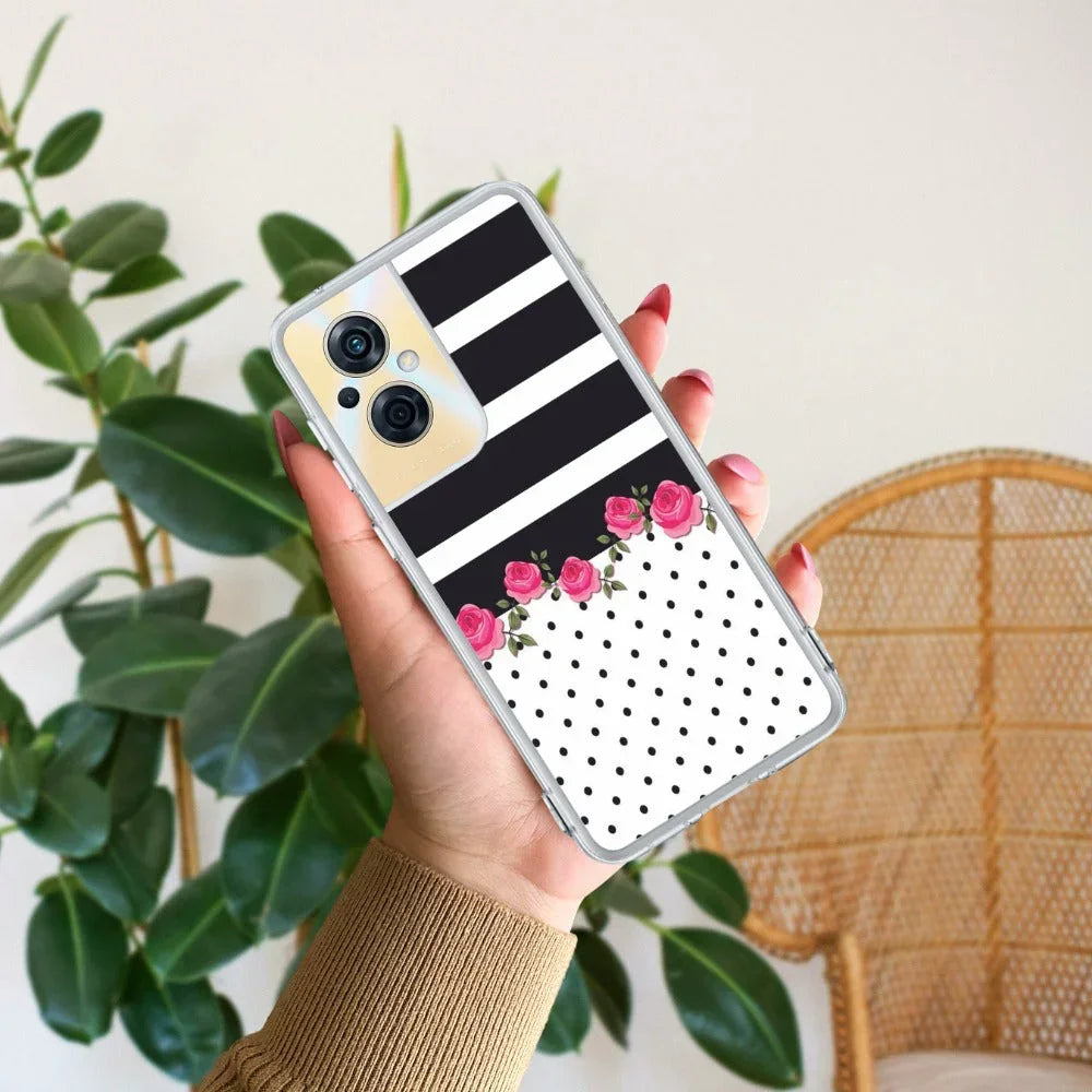 Elegant Rose Parad Anti Yellow Case For Oppo F21 Pro (5G)