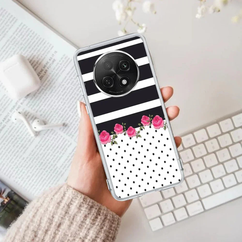Elegant Rose Parad Anti Yellow Case For Oppo F29 Pro 5G