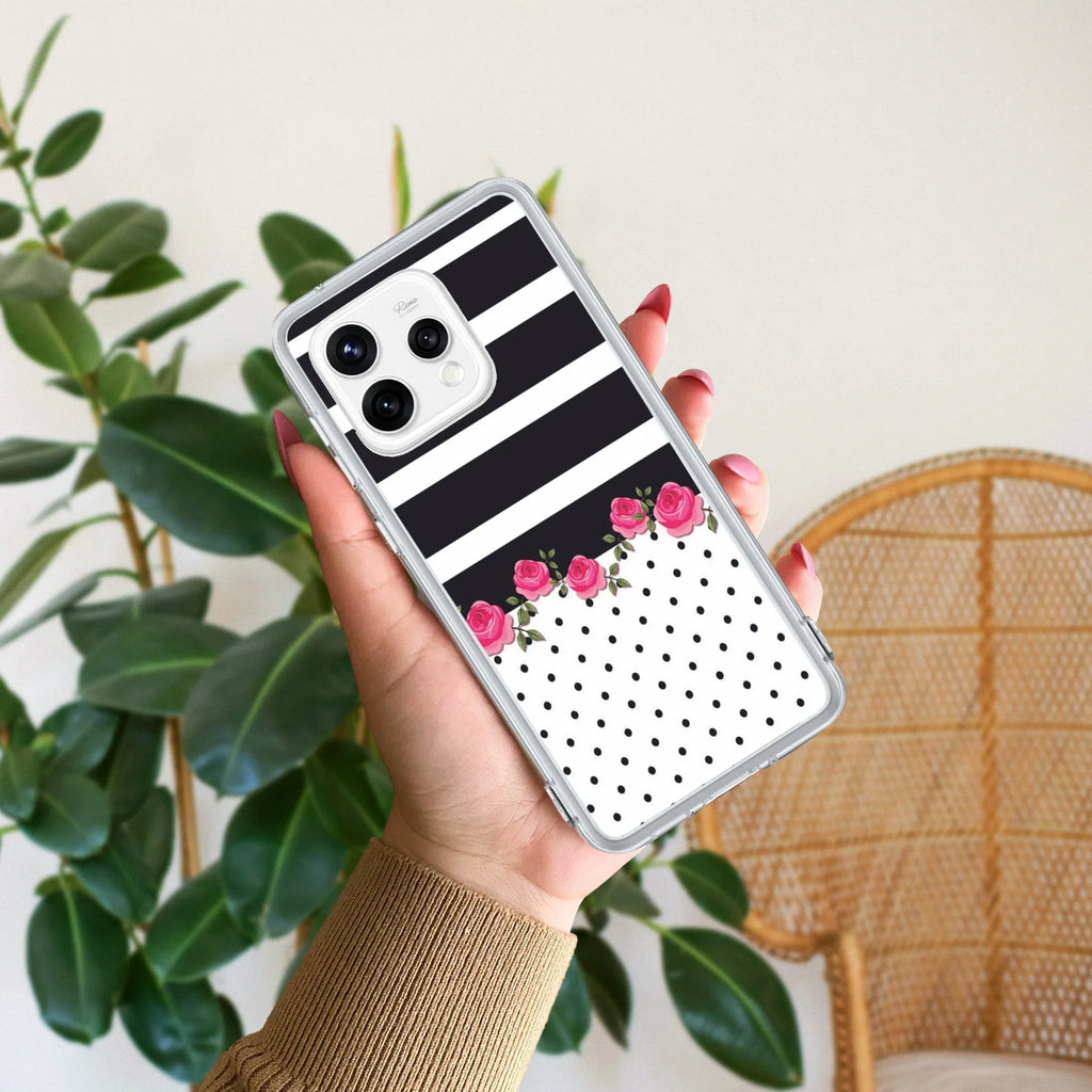 Elegant Rose Parad Anti Yellow Case For Oppo Reno 15 5G