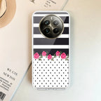 Elegant Rose Parad Transparent Silicon Case For Realme 13 Plus 5G