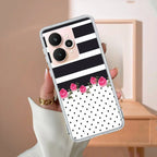 Elegant Rose Parad Transparent Silicon Case For Realme Narzo 60X /  Realme 11X