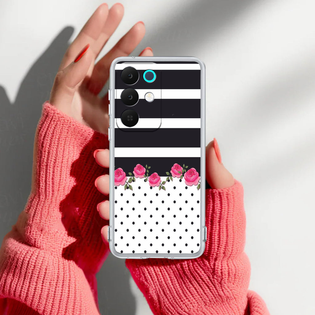 Elegant Rose Parad Anti Yelllow Case For Realme 15X 5G