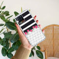 Elegant Rose Parad Transparent Silicon Case For Realme 8i / Realme Narzo 50