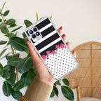 Elegant Rose Parad Transparent Silicon Case For Realme 8 5G / Realme 8s 5G / Realme 9 5G / Realme Narzo 30 5G