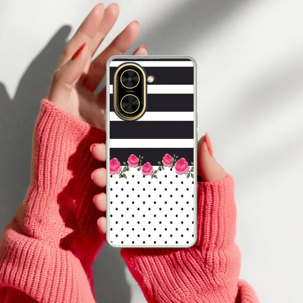 Elegant Rose Parad Transparent Silicon Case For Redmi/Xiaomi - ShopOnCliQ