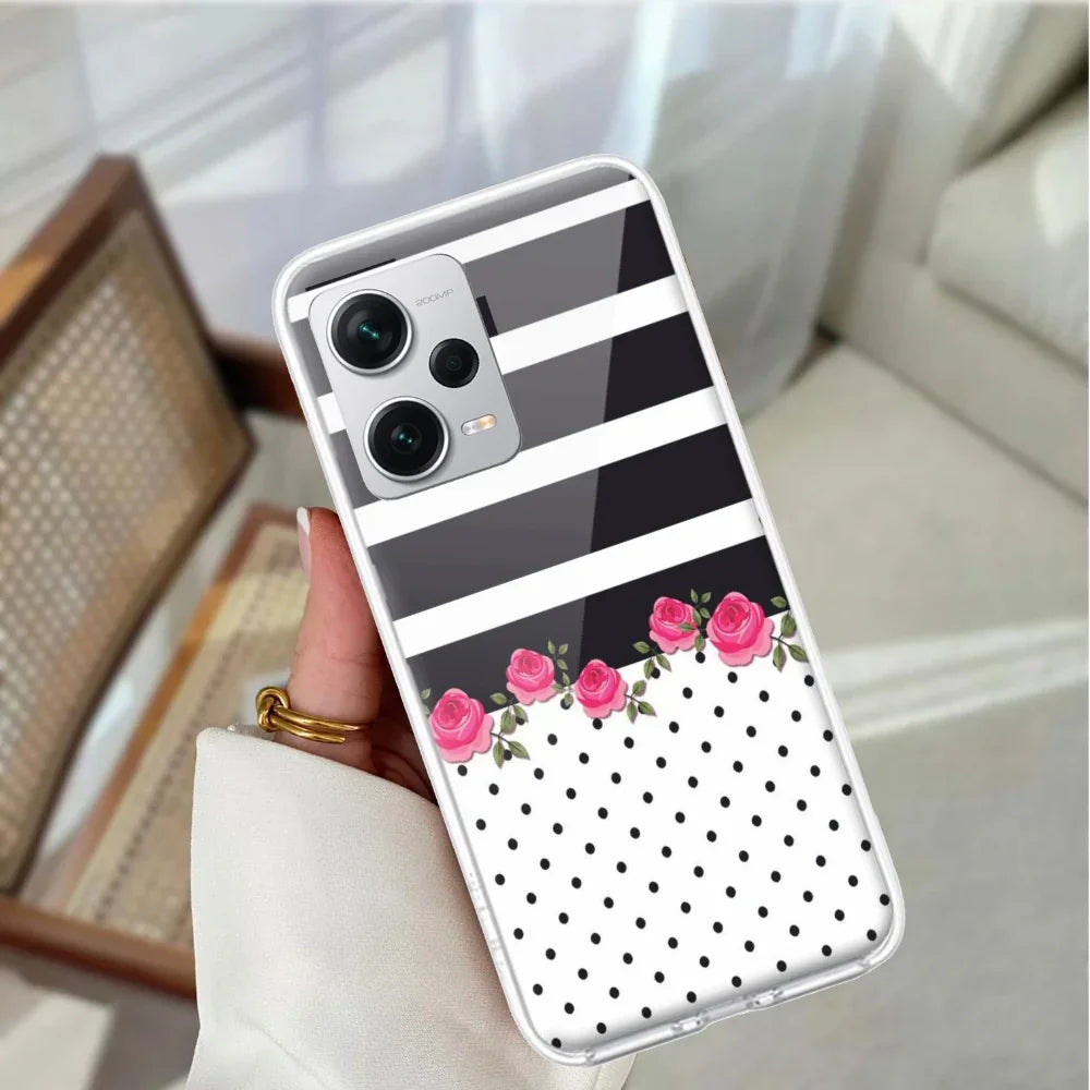 Elegant Rose Parad Transparent Silicon Case For Redmi/Xiaomi - ShopOnCliQ