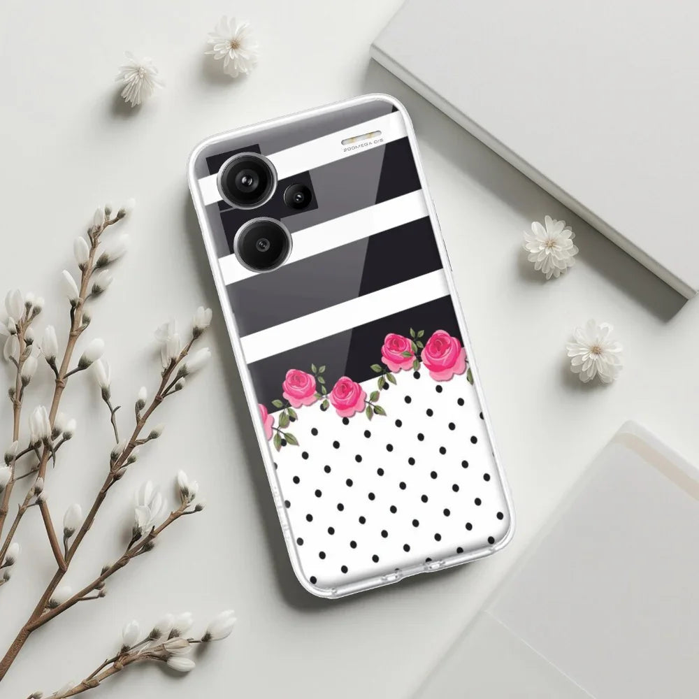 Elegant Rose Parad Transparent Silicon Case For Redmi/Xiaomi - ShopOnCliQ