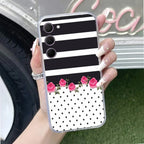 Elegant Rose Parad Anti Yellow Case For Samsung Galaxy S23 Plus 5G