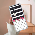 Elegant Rose Parad Transparent Silicon Case For Vivo T4 Ultra 5G