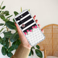 Elegant Rose Parad Transparent Silicon Case For Vivo Y73