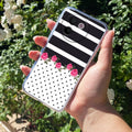 Elegant Rose Parad Transparent Silicon Case For Vivo V30e 5G