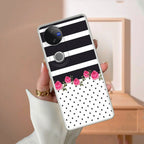 Elegant Rose Parad Transparent Silicon Case For Vivo T1 5G