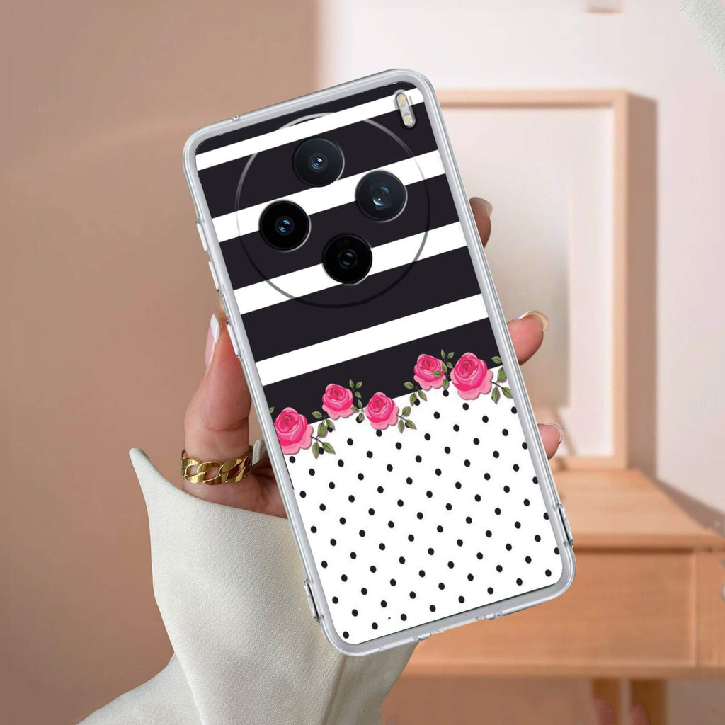 Elegant Rose Parad Anti Yellow Case For Vivo X200T 5G