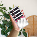 Elegant Rose Parad Transparent Silicon Case For Vivo Y16