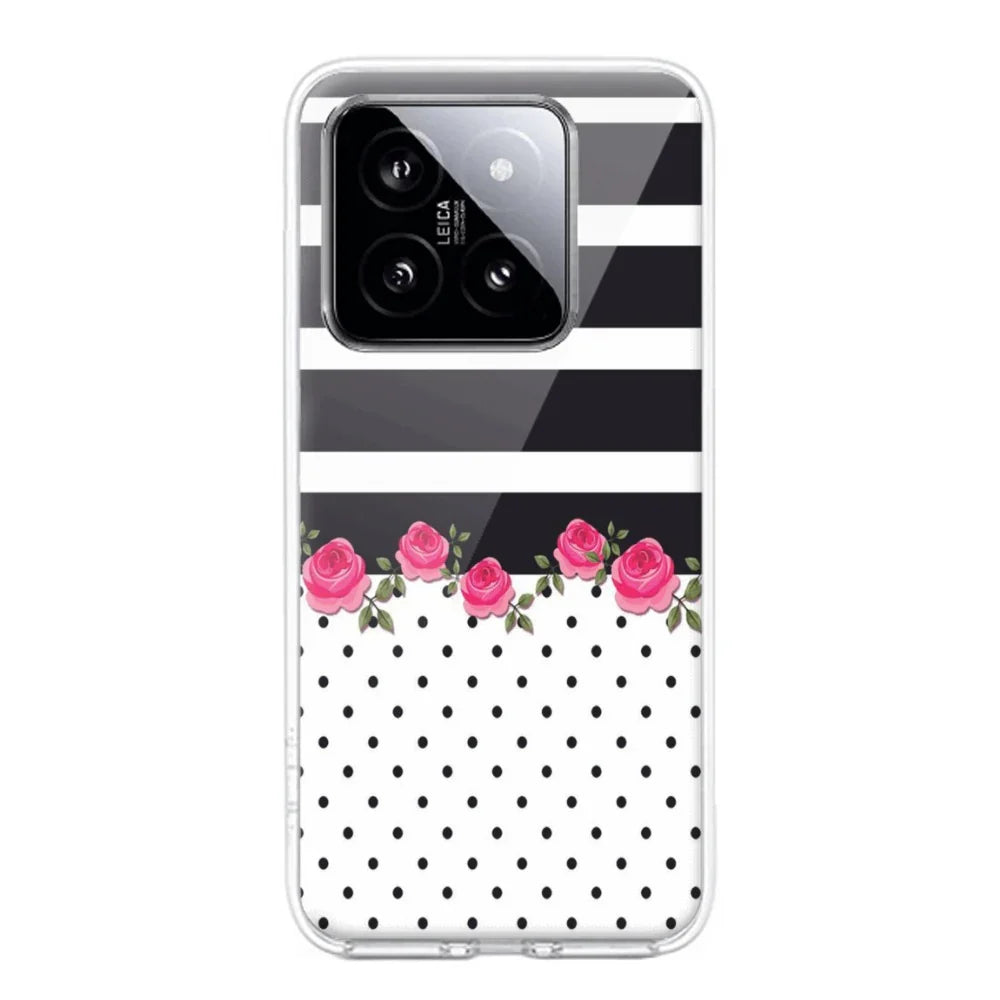 Elegant Rose Parad Transparent Silicon Case For Redmi/Xiaomi - ShopOnCliQ