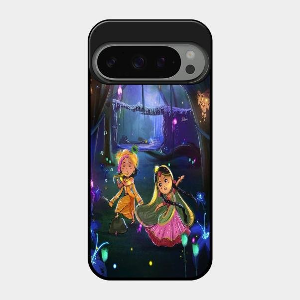 Enchanted Radha Krishna Phone Case For Google Pixel 9 Pro 5G
