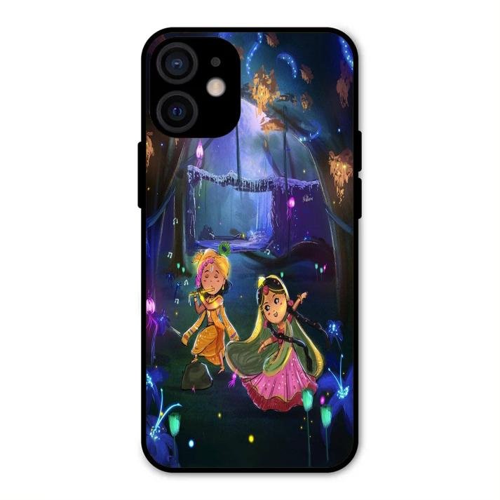 Enchanted Radha Krishna Phone Case For iPhone 12 mini