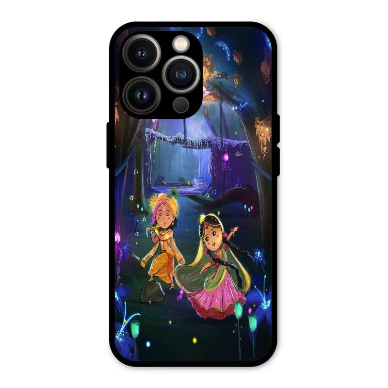 Enchanted Radha Krishna Phone Case For iPhone 13 Pro Max