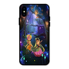Enchanted Radha Krishna Phone Case For iPhone XS
