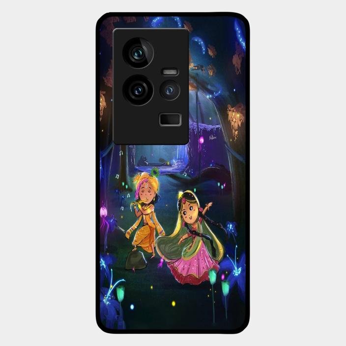 Enchanted Radha Krishna Phone Case For Iqoo 11 5G
