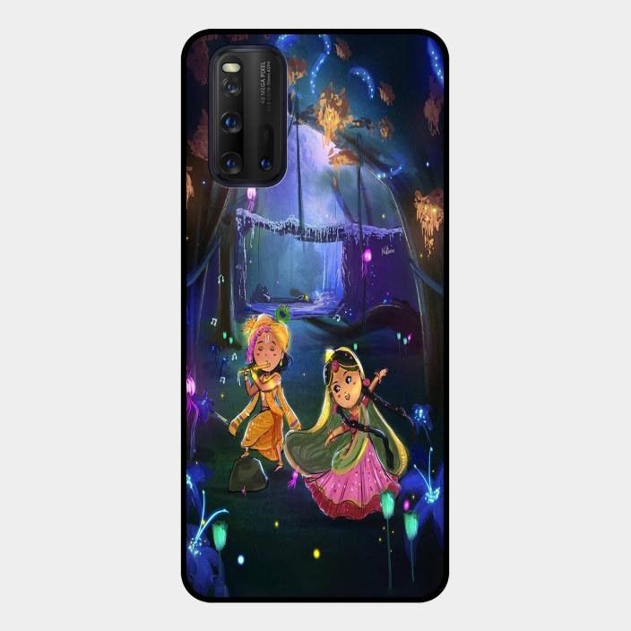 Enchanted Radha Krishna Phone Case For Iqoo 3 5G