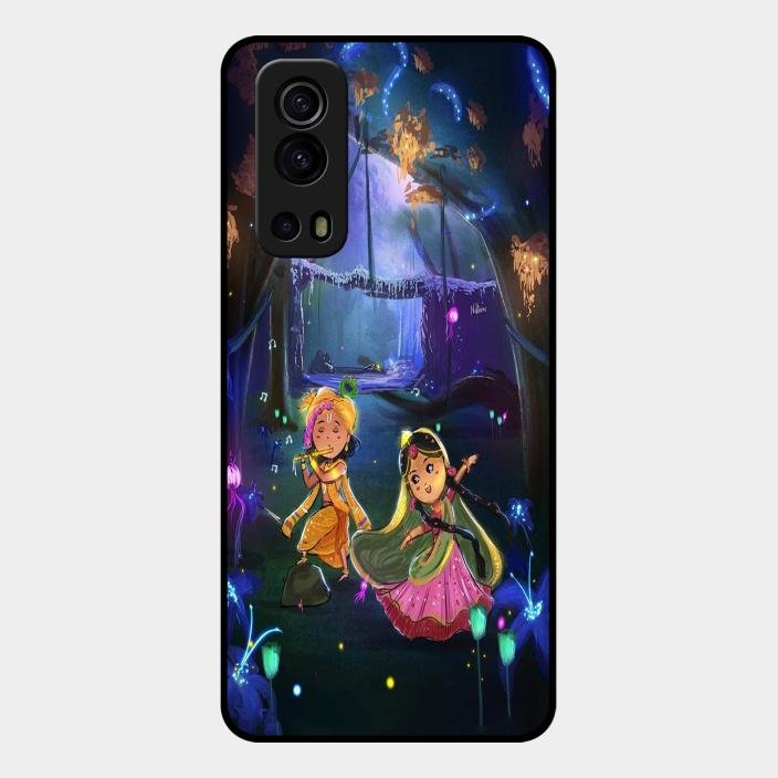 Enchanted Radha Krishna Phone Case For Iqoo Z3 5G