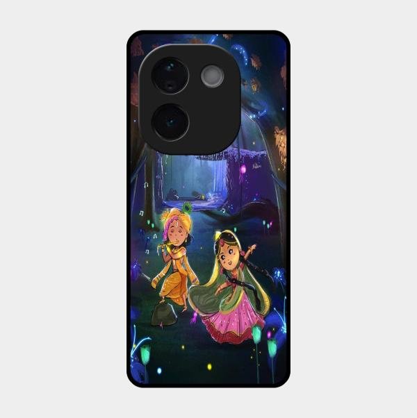 Enchanted Radha Krishna Phone Case For Iqoo Z9S Pro 5G