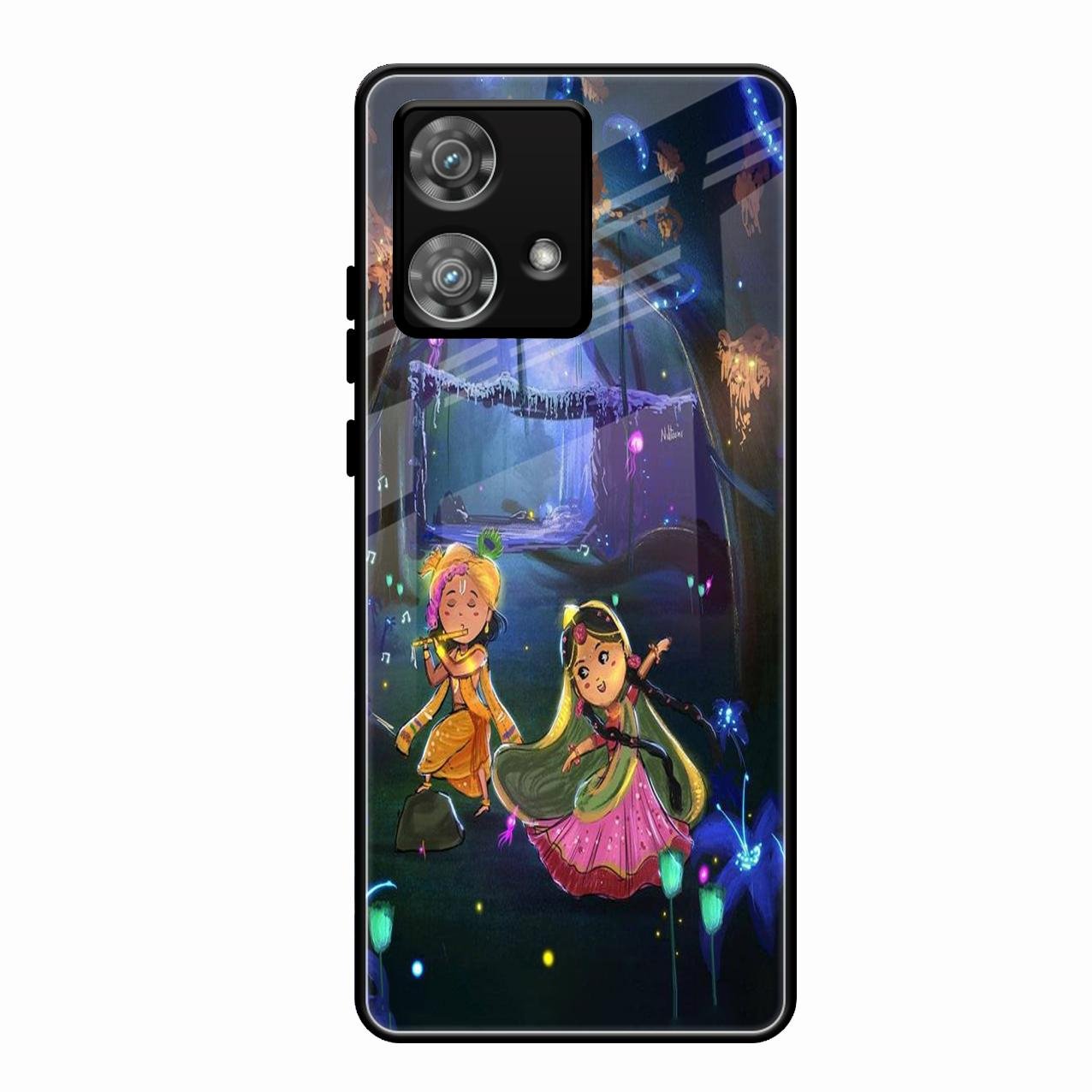 Enchanted Radha Krishna Phone Case For Motorola Edge 40 5G