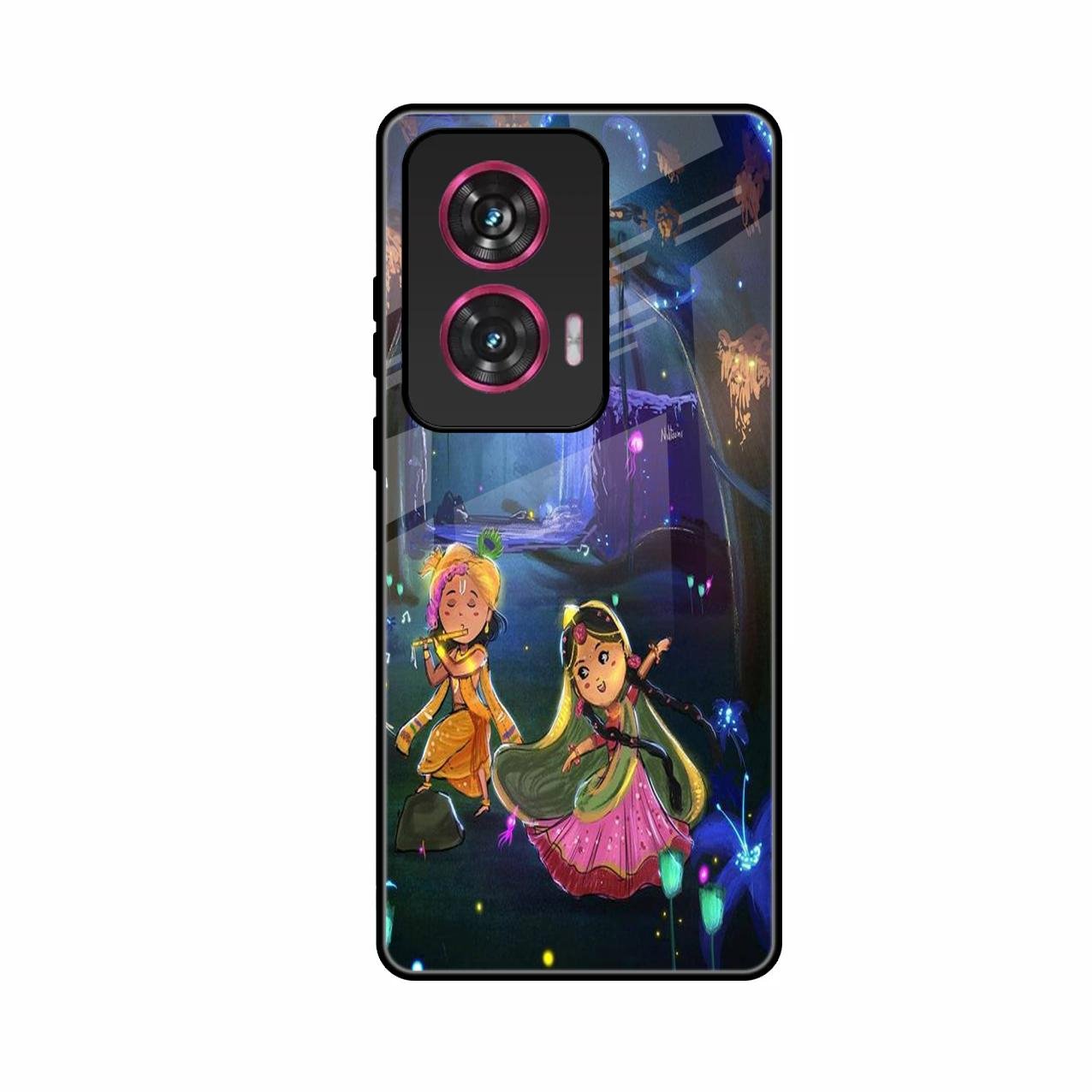 Enchanted Radha Krishna Phone Case For Motorola G85 5G