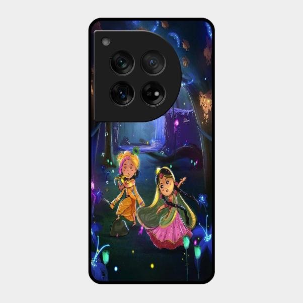 Enchanted Radha Krishna Phone Case For Oneplus 12 5G