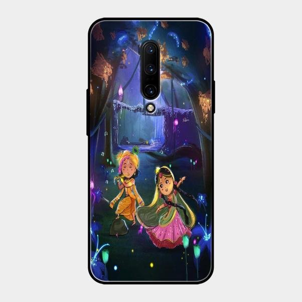 Enchanted Radha Krishna Phone Case For Oneplus 7 Pro