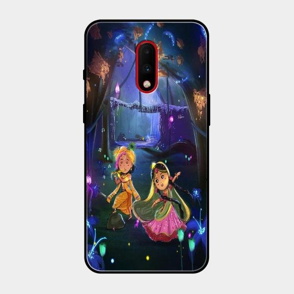 Enchanted Radha Krishna Phone Case For Oneplus 7