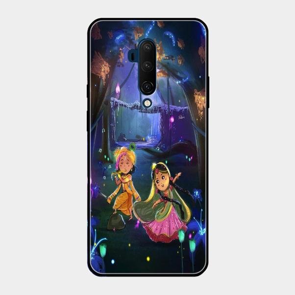 Enchanted Radha Krishna Phone Case For Oneplus 7T Pro