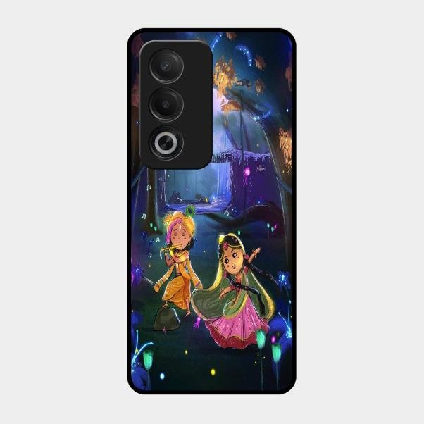 Enchanted Radha Krishna Phone Case For Oppo A3 Pro 5G