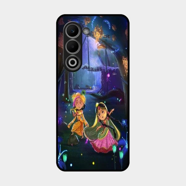 Enchanted Radha Krishna Phone Case For Oppo A5 5G