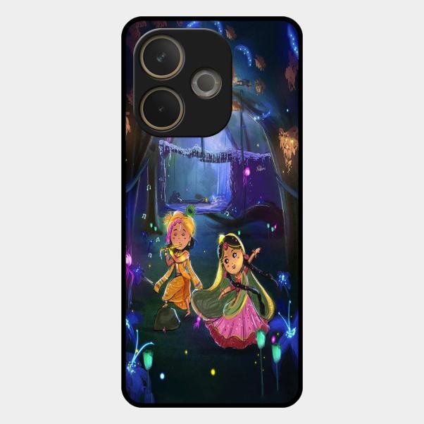 Enchanted Radha Krishna Phone Case For Oppo A5 Pro 5G