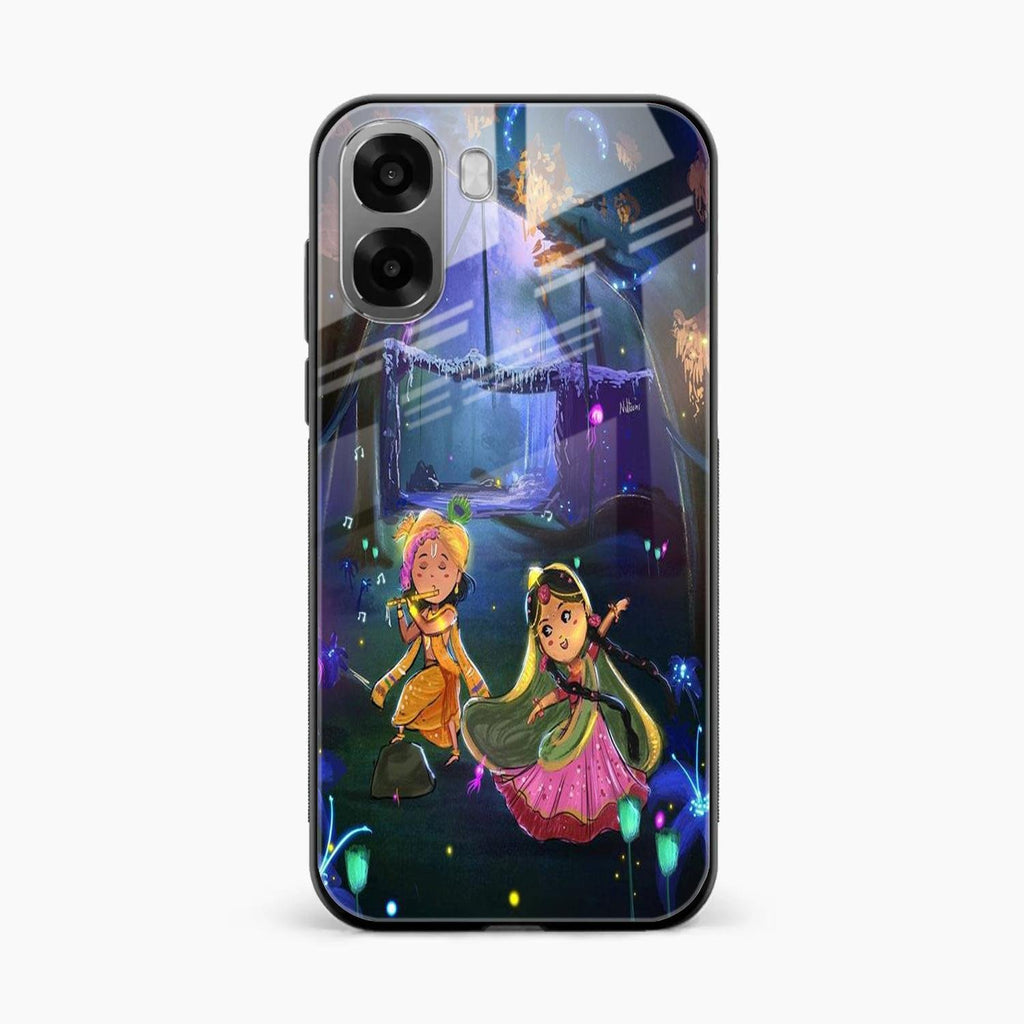 Enchanted Radha Krishna Phone Case For Oppo A6X 5G