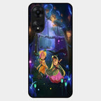 Enchanted Radha Krishna Phone Case For Oppo A78 5G