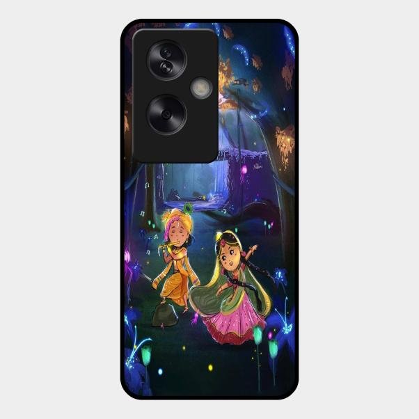 Enchanted Radha Krishna Phone Case For Oppo A79 5G