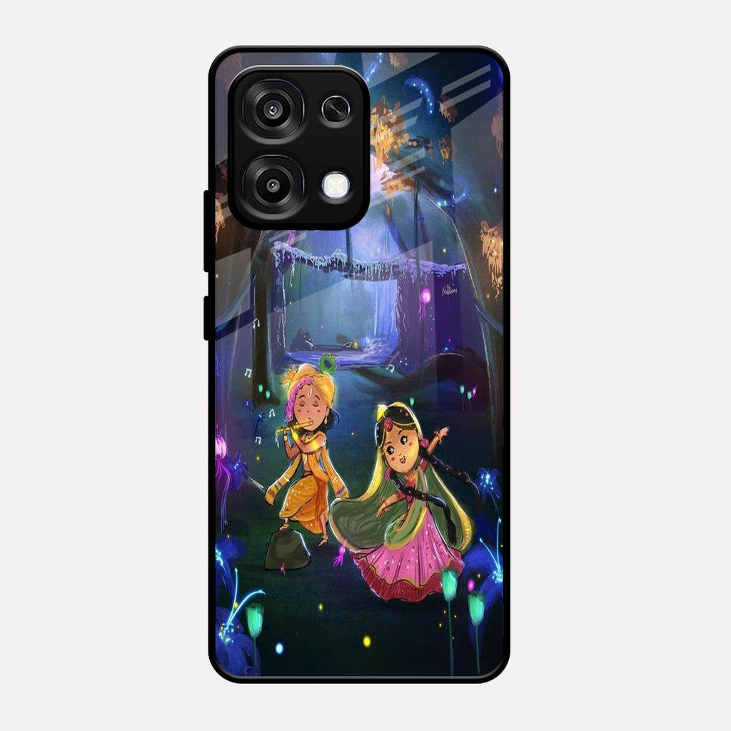 Enchanted Radha Krishna Phone Case For Oppo F31 5G