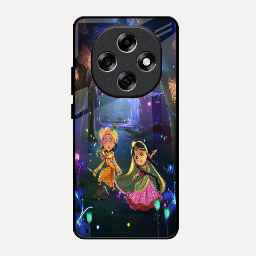 Enchanted Radha Krishna Phone Case For Oppo F31 Pro 5G