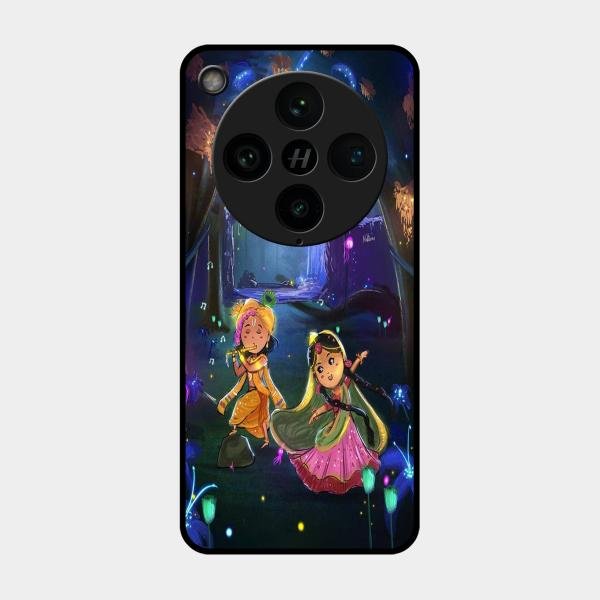Enchanted Radha Krishna Phone Case For Oppo Find X8 Pro 5G