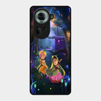 Enchanted Radha Krishna Phone Case For Oppo Reno 11 5G