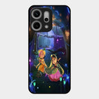 Enchanted Radha Krishna Phone Case For Oppo Reno 14 Pro 5G